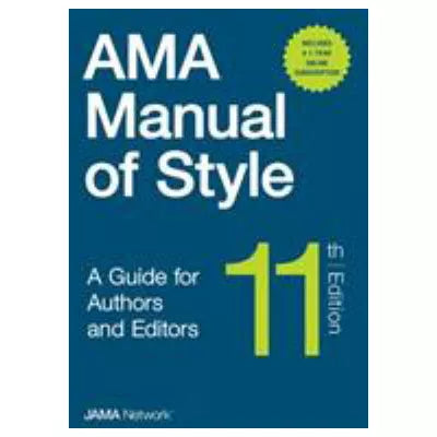 AMA Manual of Style