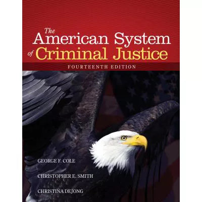 American System of Criminal Justice (Loose Pgs)