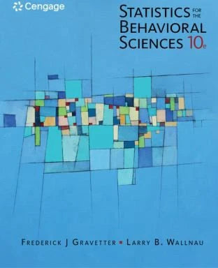 Statistics for The Behavioral Sciences